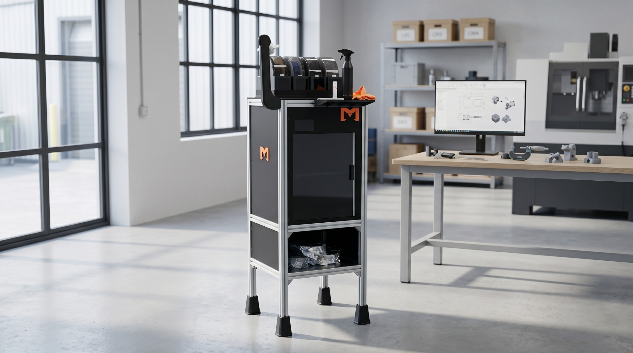 PrintMatic výrobní buňka v R&D laboratoři
